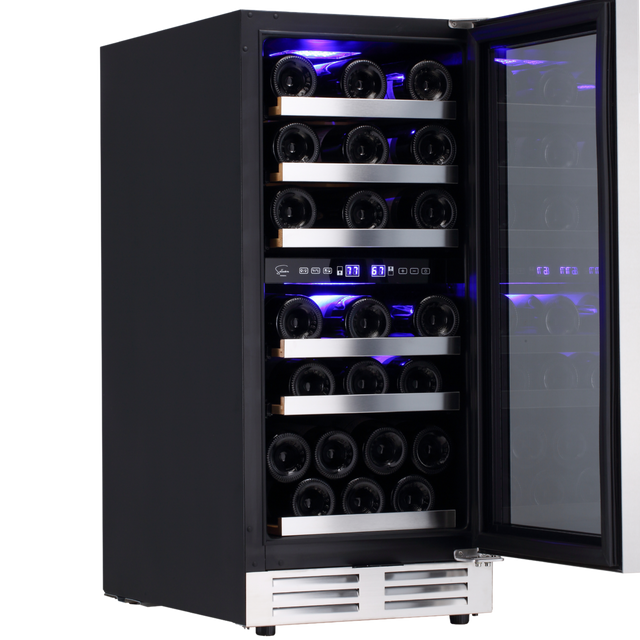 30-Bottle Built-In Pro-Style Wine Cooler
