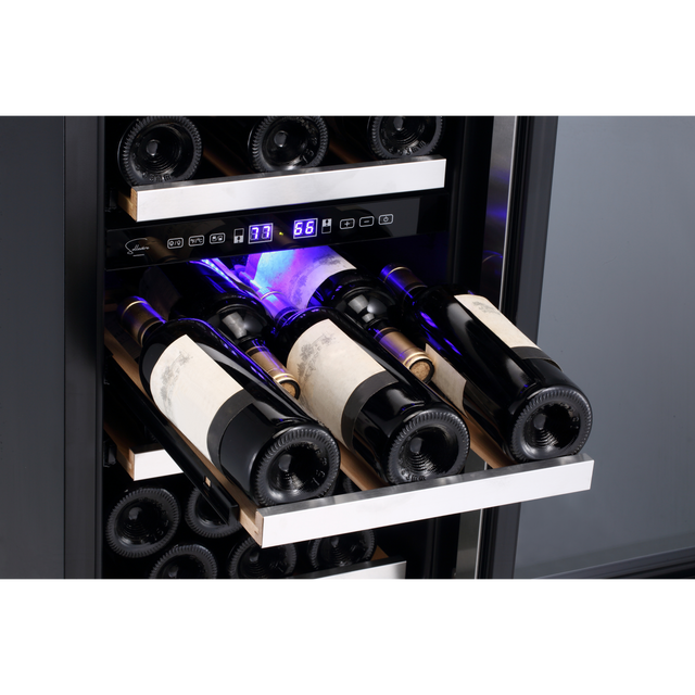 30-Bottle Built-In Pro-Style Wine Cooler